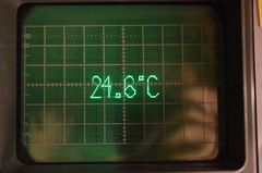 Ausgabe Temperatursensor auf Launchpad ...