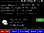 Screen "Weather"