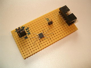 BLIT-Board; I2C-Temperaturfühler-Prototyp